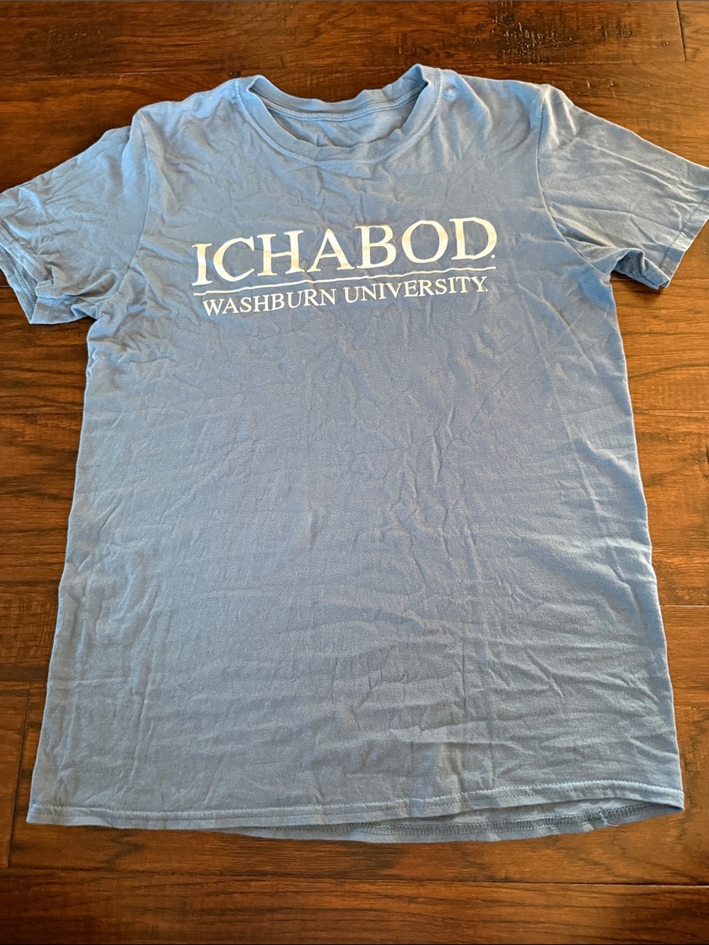 Washburn University Light Blue Logo T-Shirt